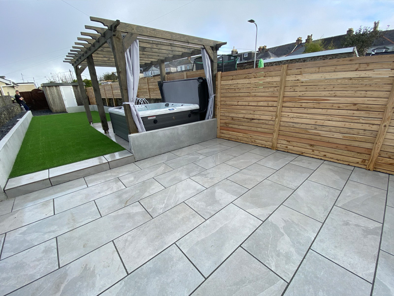 Patios and paving Webb Landscapes Plymouth