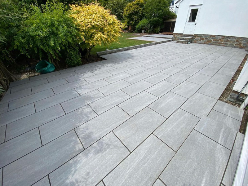 Patios and paving Webb Landscapes Plymouth