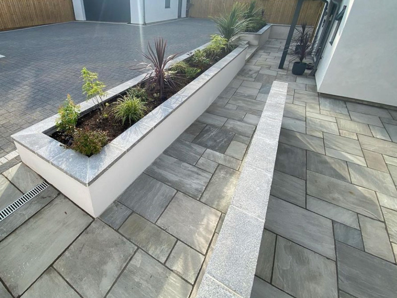 Patios and paving Webb Landscapes Plymouth