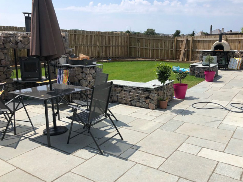 Landscaped Garden and Patio Webb Landscapes Plymouth